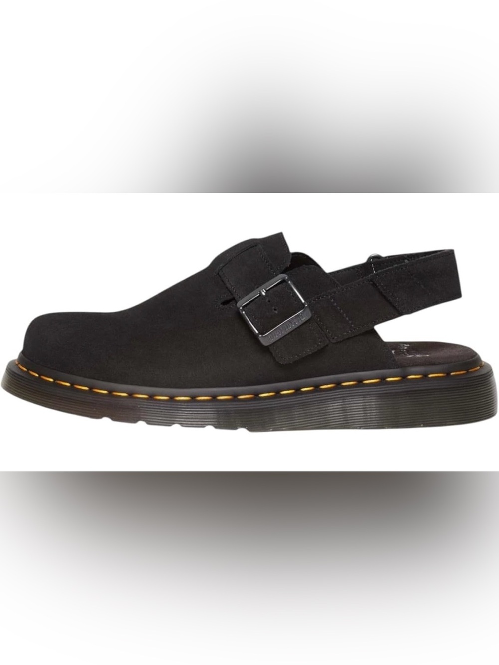 BNWT Dr marten Jorge suede Velcro sling back mules
